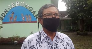 Guru SDN Cebongan yang terletak di Mlati, Sleman, DI Yogyakarta. @ foto InilahJogja